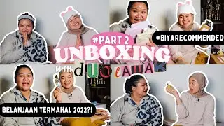 PART 2 UNBOXING PAKET PAKET AKU