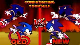 FNF': Sonic.exe Ring Of Despair - Confronting Yourself (Old Vs New) (cys covers comparison)