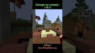 БЕСПЛАТНЫЙ ДОНАТ В ОПИСАНИИ FUNTIME PVP | ФАНТАЙМ | #shorts