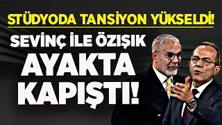 STÜDYODA TANSİYON YÜKSELDİ, ŞABAN SEVİNÇ İLE HADİ ÖZIŞIK AYAKTA KAPIŞTI!