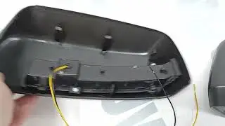 Накладки на зеркала URBAN с бегающим поворотником в стиле Мерседес AMG на Ниву (ВАЗ 21214, URBAN)