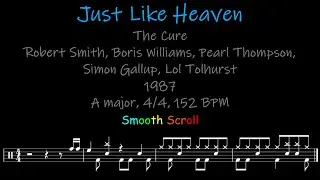 Just Like Heaven, Chords, Lyrics and Timing