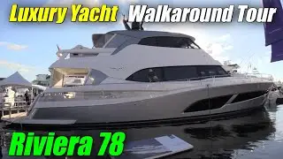 The Best of Australia !!! 2023 Riviera 78 Luxury Yacht