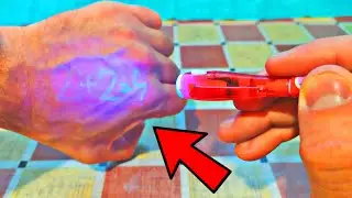 ШПИОНСКАЯ РУЧКА!! РУЧКА С НЕВИДИМЫМИ ЧЕРНИЛАМИ!!