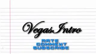 Sony Vegas - Paper Intro [Template]