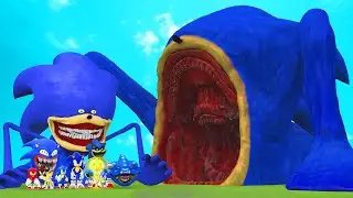ASI es SHIN SONIC EATER vs SHIN SONIC TAPES en GARRY'S MOD!