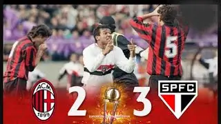 Mundial de Clubes 1993 | FINAL | São Paulo 3x2 Milan | (SÃO PAULO BI CAMPEÂO MUNDIAL)