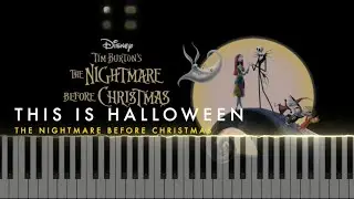 [VFX Piano] This is Halloween - The Nightmare before Christma | by PianoSSam