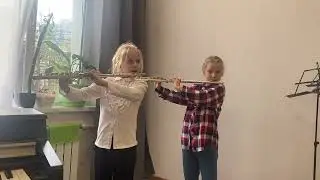 «Первые шаги» на флейте