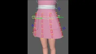 Skirt Rigging || Smart Set Driven Key ||Autodesk Maya