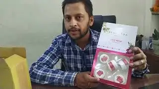 Glamveda Red Wine Advance Anti Ageing Facial Kit Complete Review 😮😮 || Upendra Rana