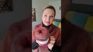 Пряжа Mohair Degrade by Katia, 400m/50g. 44% мохер, 28% шерсть, 28% полиамид. В две нити. Вес 200гр.
