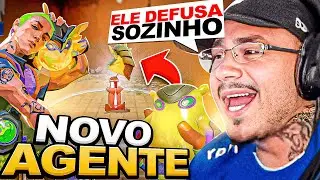 MOSTRANDO o NOVO AGENTE *GEKKO* DO VALORANT!