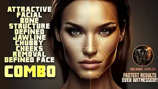 Chubby Cheeks Removal, Attractive Facial Bone Structure, Defined Jawline, Defined Face COMBO