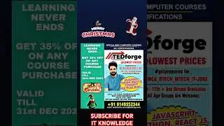 Let the best possible and affordable #learning #frontend #job #knowledge #tedforge #createfinders