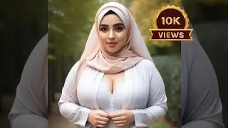Stylish and Modest: Arabian Plus Size Curvy Hijab Fashion