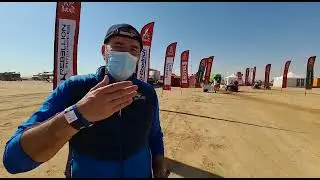 FotoValdunquillo: Saludo de Paco Grande, TVE  (Dakar 2021, Arabia Saudita)