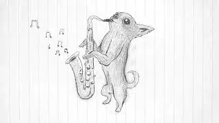 Saxophone Chihuahua High quality The Amazing World of Gumball