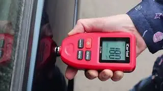 Измерение толщины лако-красочного покрытия при помощи прибора iCarTool IC-T100.