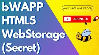 bWAPP HTML5 Web Storage (Secret)