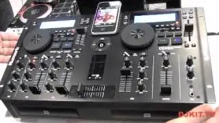 Numark CDMix Bluetooth @Musikmesse 2013 with DJkit.tv