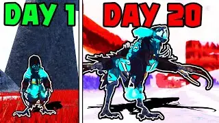I Survived 20 Days as a GHOST in Creatures of Sonaria