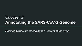 Hacking COVID-19 - Chapter 3: Annotating the SARS-CoV-2 Genome