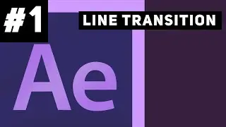 Переход с линиями| Lines Transitions (After Effects Tutorial)