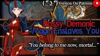 Summoned By A Mommy Demon Who Claims You As Her Slave [Dominant] | Medieval ASMR Roleplay /F4M/