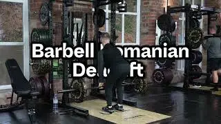 Barbell Romanian Deadlift Tutorial