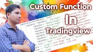 How to Build Custom Function In Pine Script (Half Trend ) | #Stock Data Analysis
