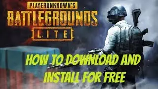 How to download and install PUBG-PC LITE 2019| STEP BY STEP GUIDE|100% WORKING