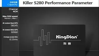SSD диск KingDian. #Распаковка с #Aliexpress