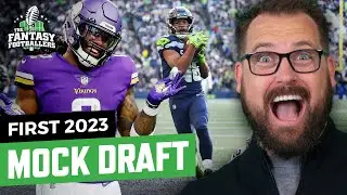First MOCK DRAFT of 2023! | Fantasy Football 2023 - Ep. 1406
