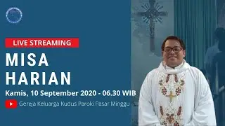 Misa Harian 10 September 2020 - Paroki Pasar Minggu