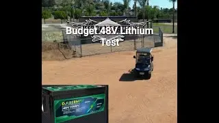 DJLBERMPW Drive Test 48V 100Ah Lithium Battery 5120W