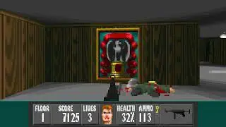 Töte Sie Alle! - E1M1: A Fresh Start - [Wolfenstein 3D MOD] (2023) | 4K/60