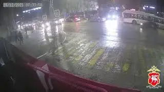 Жуткое ДТП в Крыму сбили женщину прямо у здания МВД