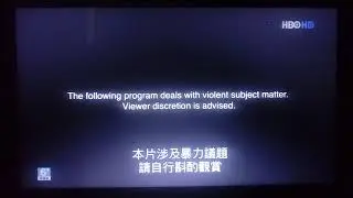 HBO Taiwan (台湾 Asia) Continuity 05/10/2020