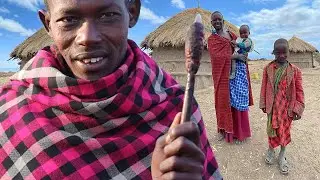 DRINKING BLOOD TO SURVIVE ~ 48 Hours with the Maasai Tribe 🇹🇿