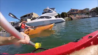 Kayaking Mindarie Marina Perth
