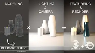 3DS MAX Beginner Modeling vase Tutorial