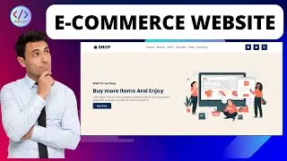 How To Create e-commerce Website For Clothes Selling Website || Website || e-commerce website💗💗💗