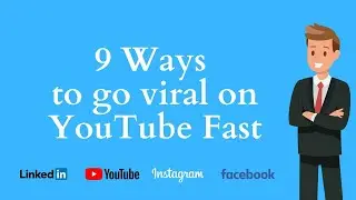 9 Ways to go Viral on YouTube Fast [2022] 😍