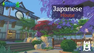 Japanese House 🌸🇯🇵 [Stop Motion Speed Build] - The Sims 4