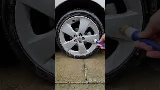 Alloy Wheel cleaning (ASMR)