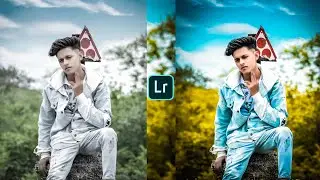 Lightroom Blue And Yellow Color Photo Editing | Lightroom Photo Editing | Lr Photo Editing