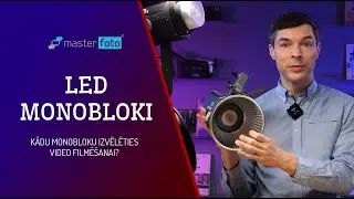 LED monobloki video filmēšanai, apskats, kā atšķirt un kā izvēlēties