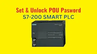 Set and Unlock POU Password S7 200 SMART (Service) on Step 7 MicroWIN SMART 2.7 - 365manuals