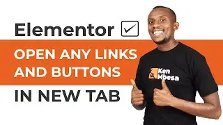 Open Links and Buttons in a New Tab on Your Elementor Website
